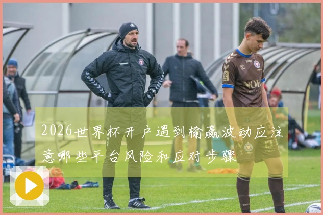 2026世界杯开户遇到输赢波动应注意哪些平台风险和应对步骤