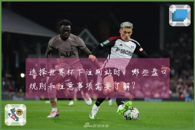 选择世界杯下注网站时，哪些盘口规则和注意事项需要了解？