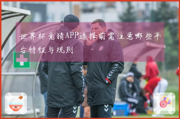世界杯竞猜APP选择前需注意哪些平台特征与规则