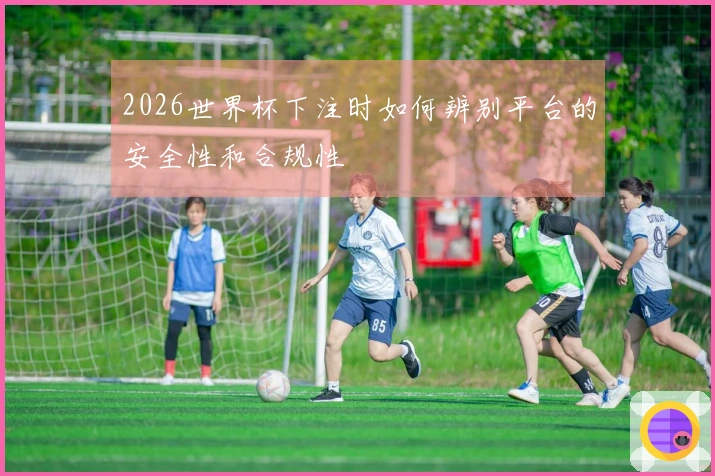 2026世界杯下注时如何辨别平台的安全性和合规性